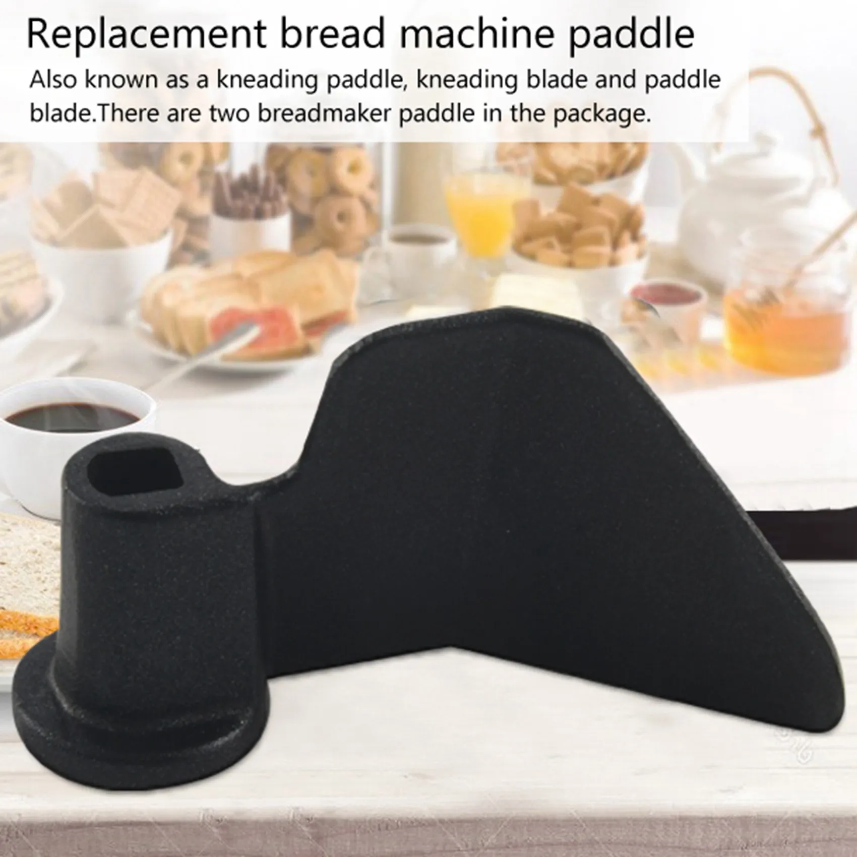 2 Paket Karbon Çelik Yapışmaz Kaplama Ekmek Yapımcısı Kürek, Yedek Parçalar Kürek ekmek makinesi Makinesi