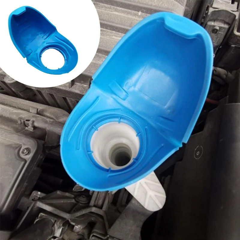 Araba sileceği Washer Sivi Rezervuar Tankı şişe kapağı kapak Plastik Mavi VW SKODA İçin Audi İçin 6V0955485 6V0 955 485