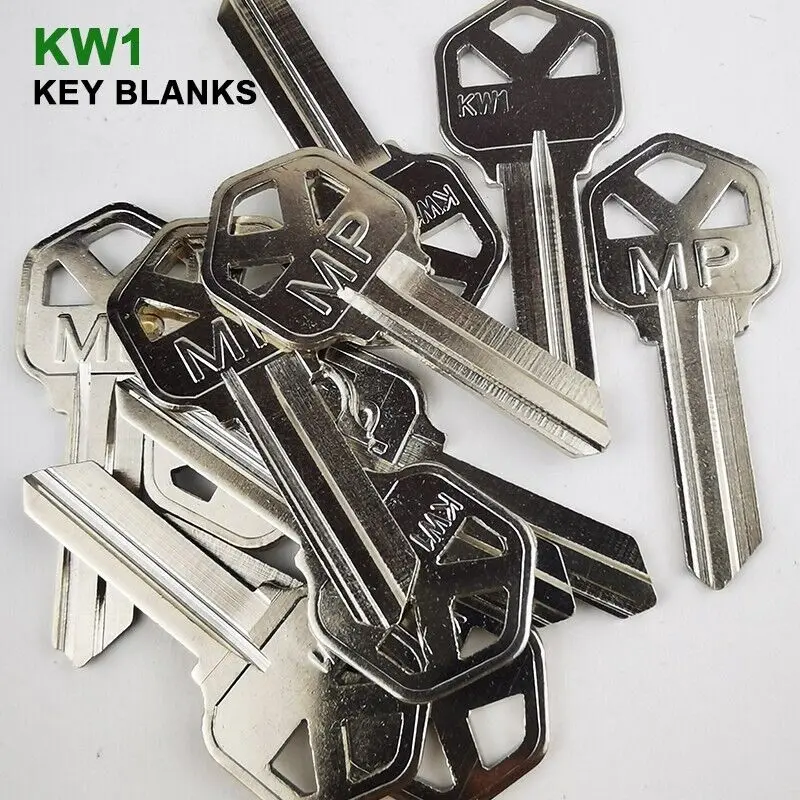 KW1 Anahtar Boşlukları Nikel Kesilmemiş Anahtar KWİKSET Çilingir Araçları