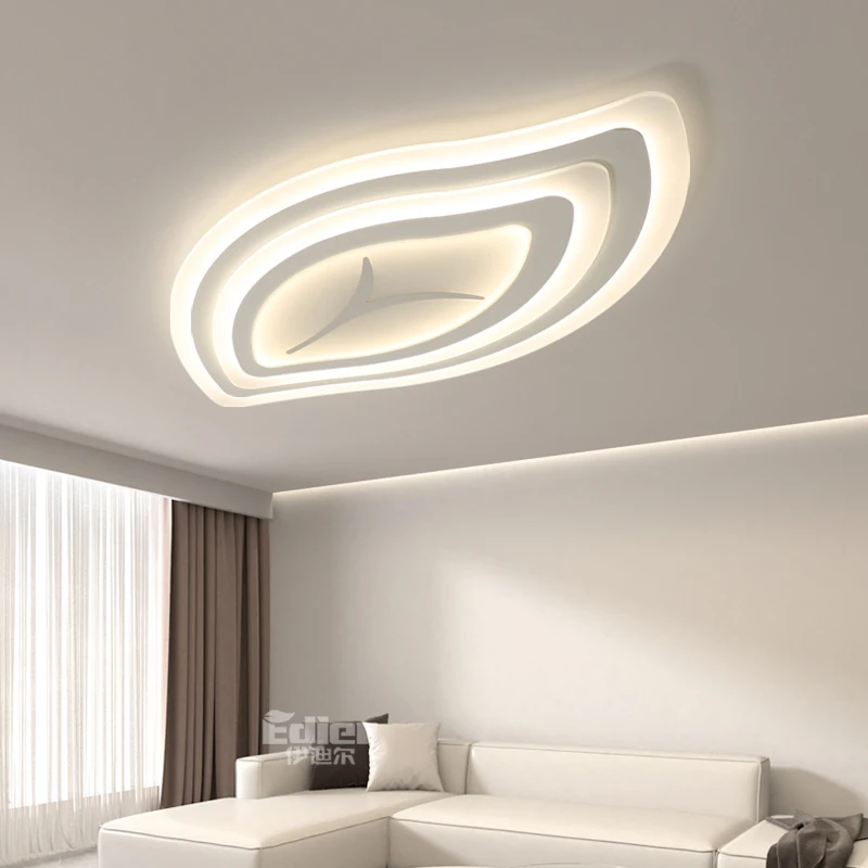 Modern Akrilik Yaprak LED Avize oturma odası Yemek Odası Yatak Odası Lambaları Parlaklık iç mekan aydınlatması ev dekor Yuvarlak kare fikstür
