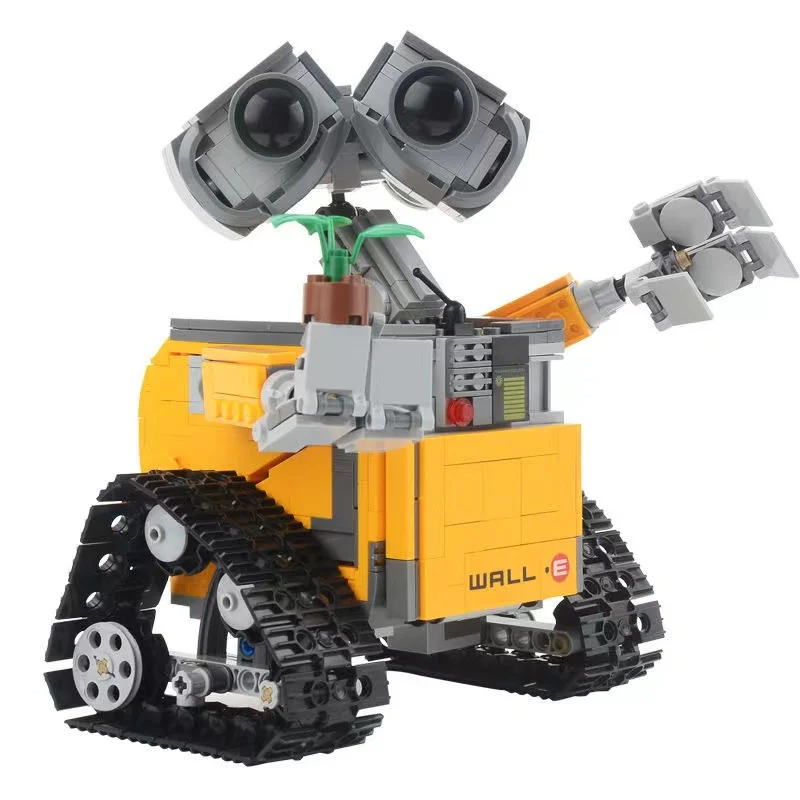 687 adet Disney DUVAR E Yapı Taşları Kiti MOC Fikir Teknik Robot Figürleri Klasik Filmler Modeli Tuğla Araya Çocuk Oyuncaklar Hediyeler