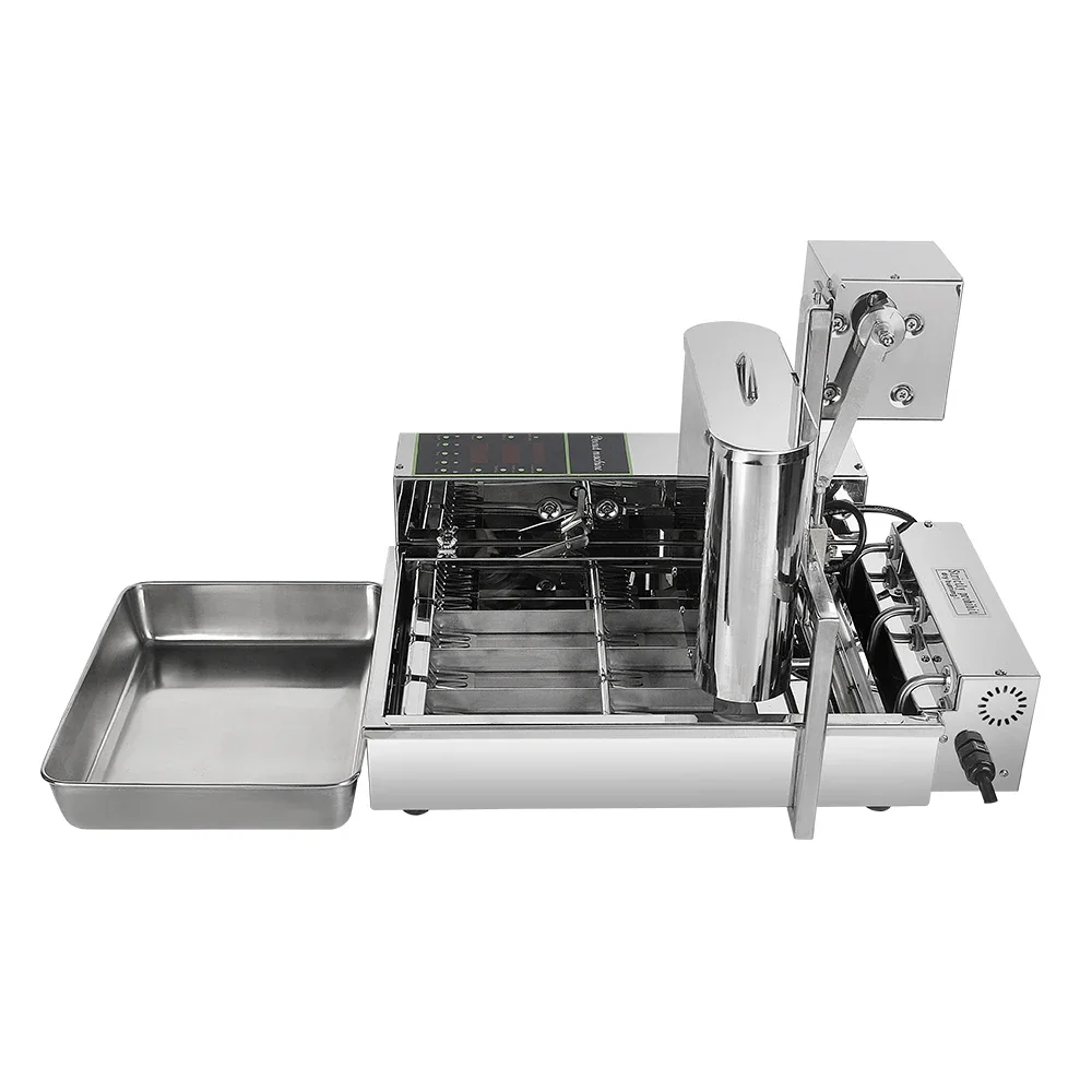 ITOP 2000W Çörek Makineleri Ticari Otomatik 6L Paslanmaz Çelik donut yapma makinesi Elektrikli Kızartma Mini donut yapma makinesi