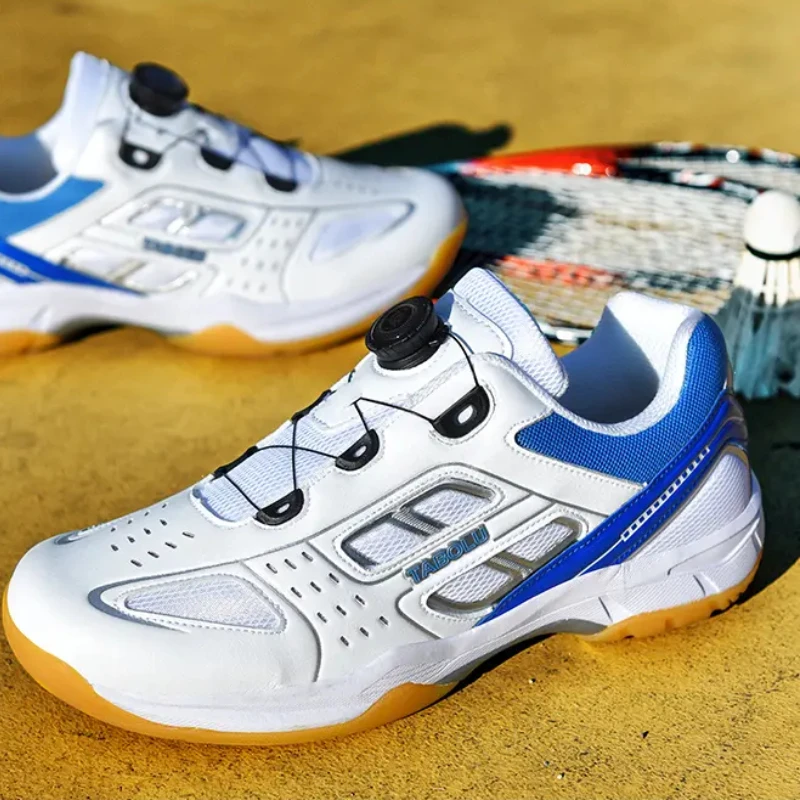 Yaz Erkekler Nefes Badminton Profesyonel Sneakers Lüks Tenis Ayakkabıları Hafif Voleybol Sneakers Erkek