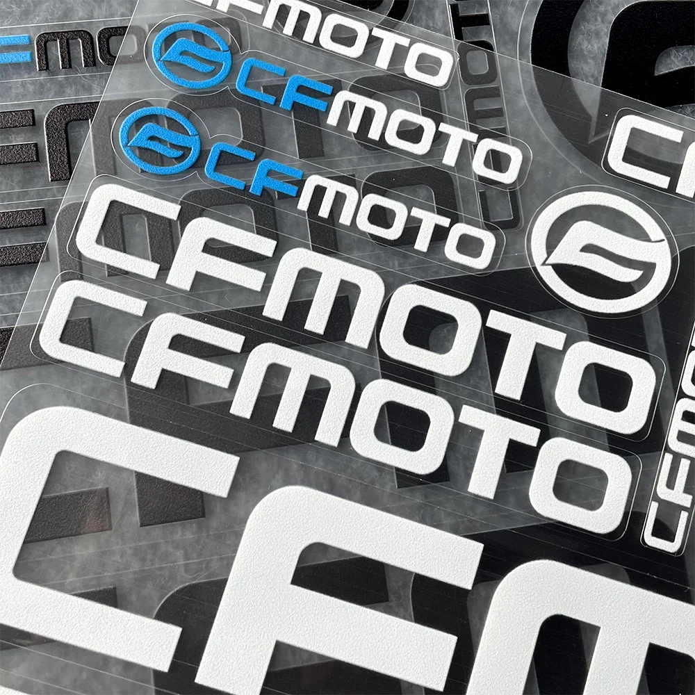3D PU Motosiklet Sticker Vücut Kask Su Geçirmez Çıkartmaları CFMOTO 800mt 650mt clx700 CForce 520 ATV800 650GT NK 450SR