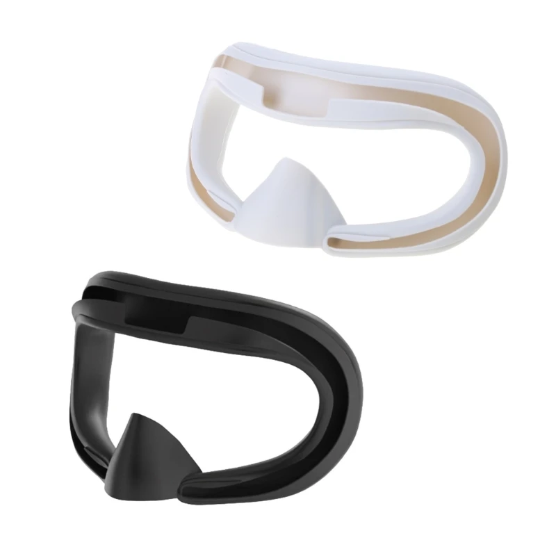 Yüz kapatma Ter geçirmez silikon yüz kapatma Pedi Meta Quest 3 Kulaklık Yıkanabilir ve Anti-kaçak ışık geçirmez maske Kılıfı