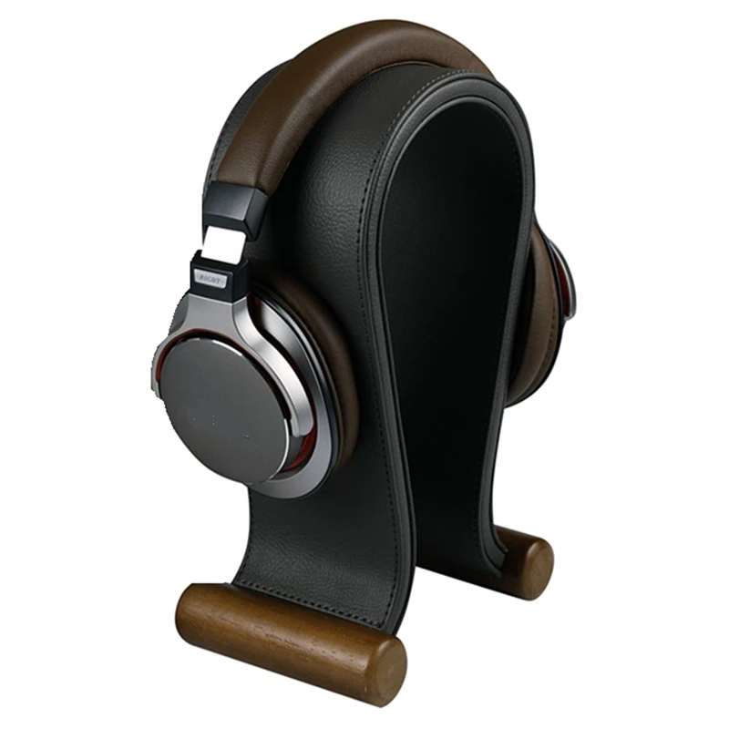 U Şekli Deri Kulaklık Tutucu Masa Üstü Desteği kulaklık teşhir standı PC Oyun İçin Kulaklık Raf Askısı