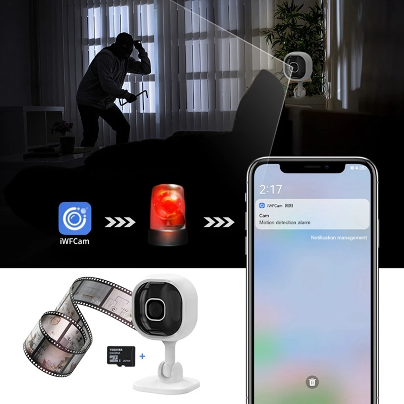 1 ADET A3 Akıllı Kamera Vigilancia Wifi Güvenlik Koruma Gözetim Kameraları Akıllı Kamera