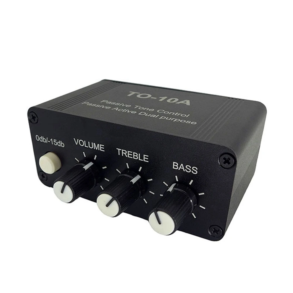 NE5532 Çift OP Amp Ön ses amplifikatörü, Stereo Tüp Preamp Tiz Orta Bas Ton Kontrol Çift Amaçlı Zayıflatılmış Ses