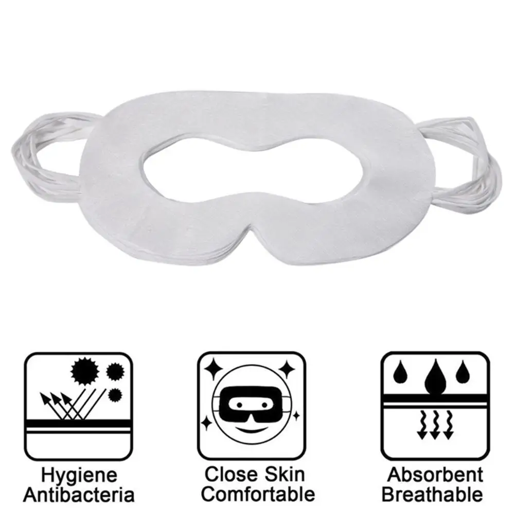 100 Adet VR Göz Maskesi dokunmamış Nefes Tek Kullanımlık Kapak Sanal Gerçeklik Gözlükleri Pedleri İçin Uyumlu Oculus Quest 2 Nesil