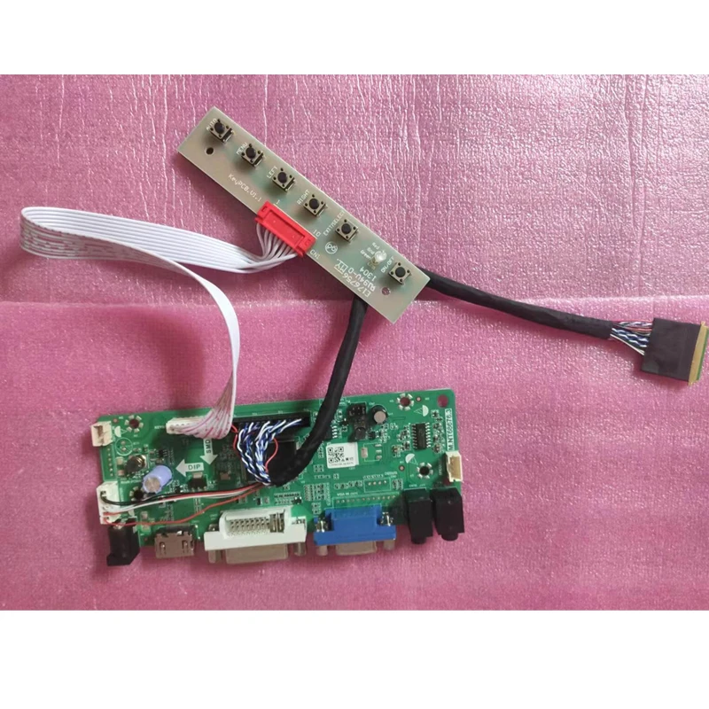 Yeni M. NT68676 denetleyici Kurulu Kiti için N141X201 N141X203 HDMI + DVI + VGA LCD LED ekran Denetleyici Kurulu Sürücüsü
