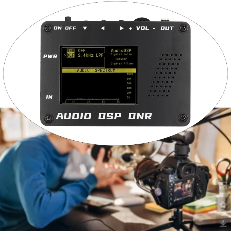 Gürültü azaltıcı DNR Dijital Filtre SSB CW Amatör radyo YAESU M FT-817 857 897 KX3 FT-818 + Hoparlör + LCD Ses