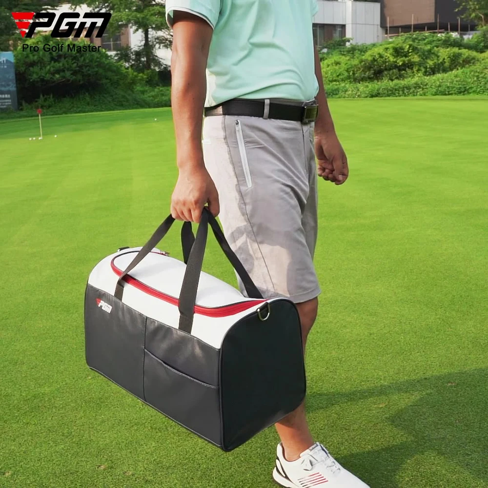 PGM Golf Giyim Çantası Açık Havada Hareket Taşınabilir saklama çantası YWB044 Büyük Kapasiteli Su Geçirmez Hafif Seyahat Topu Çantası 골프백