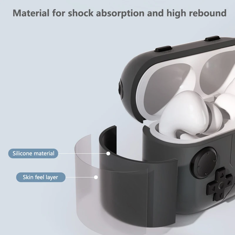 Kablosuz bluetooth Kulaklık Koruyucu Aksesuarları Bluetooth Kulaklık silikon kılıflar Kapak Apple Airpods İçin Pro 3 Airpods Pro 2