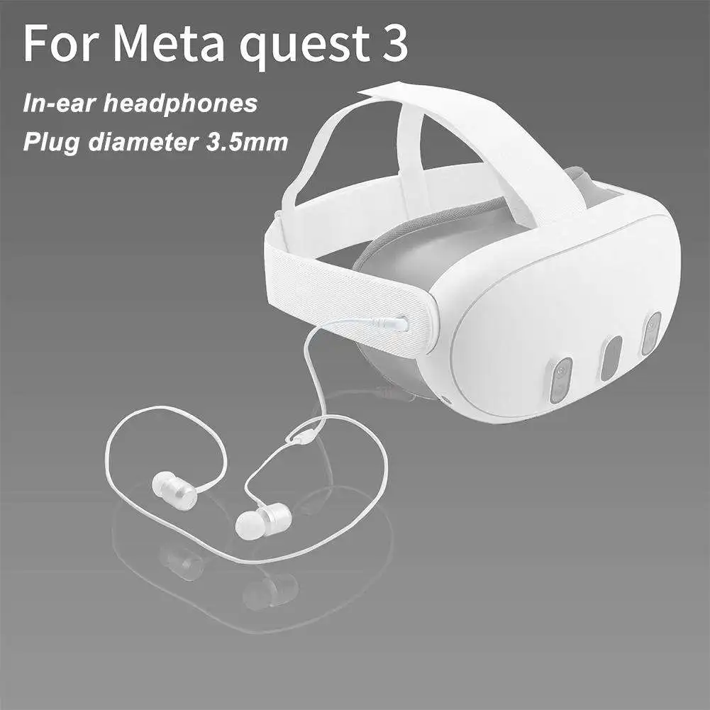 Meta Quest3 Kulaklık kulaklıklar Hafif 360 Derece Ses Gürültü Bastırma Meta Quest 3 VR Aksesuarları Yeni