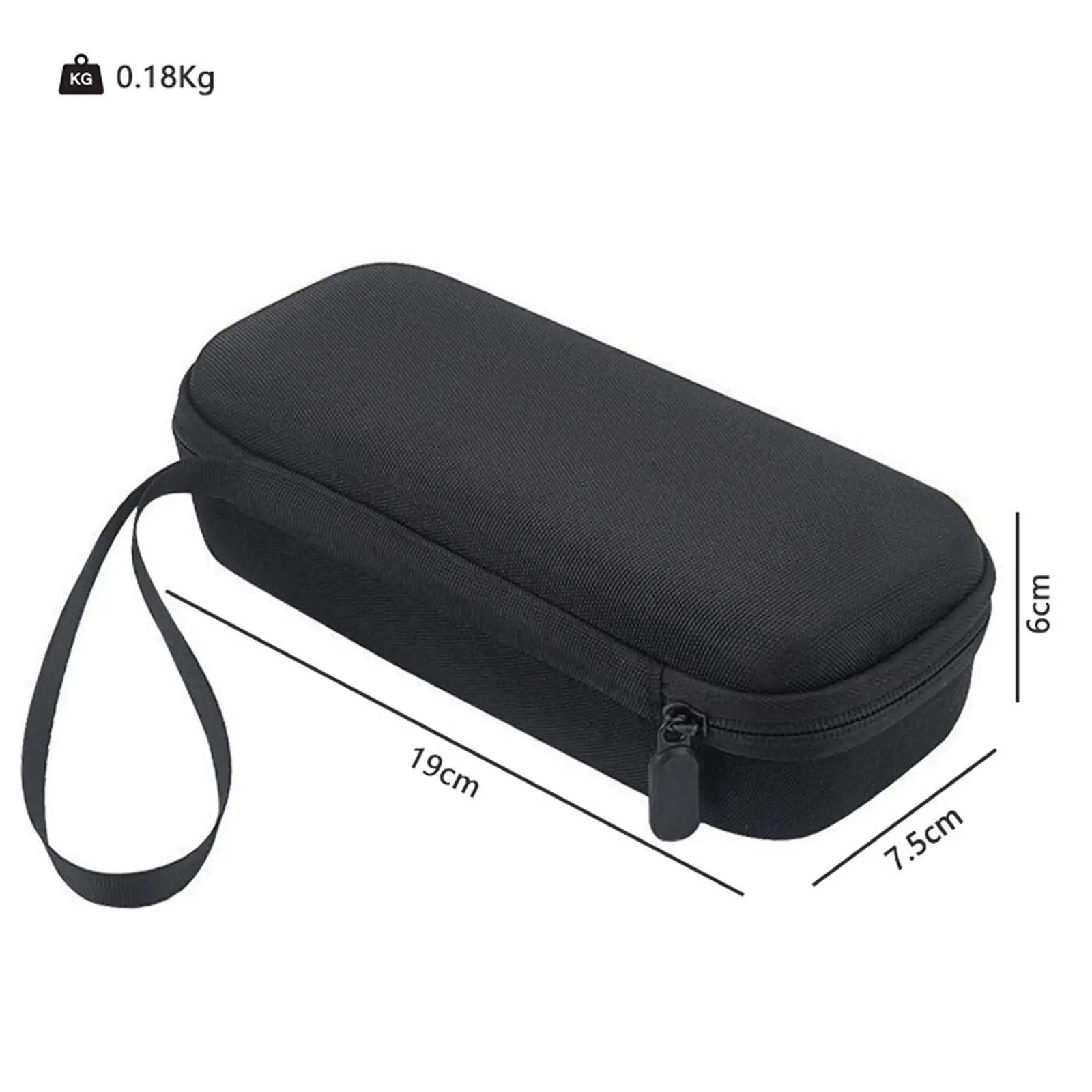 Taşıma Çantaları sert asetat çanta Siyah Darbeye Dayanıklı Toz Geçirmez koruyucu kapaklar için 1S Araba şişirme pompası Hoparlör Seyahat